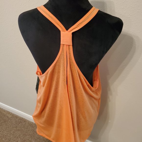 Ideology Athletic Tank Top color orange 100% polyester Size XXL - Picture 7 of 10